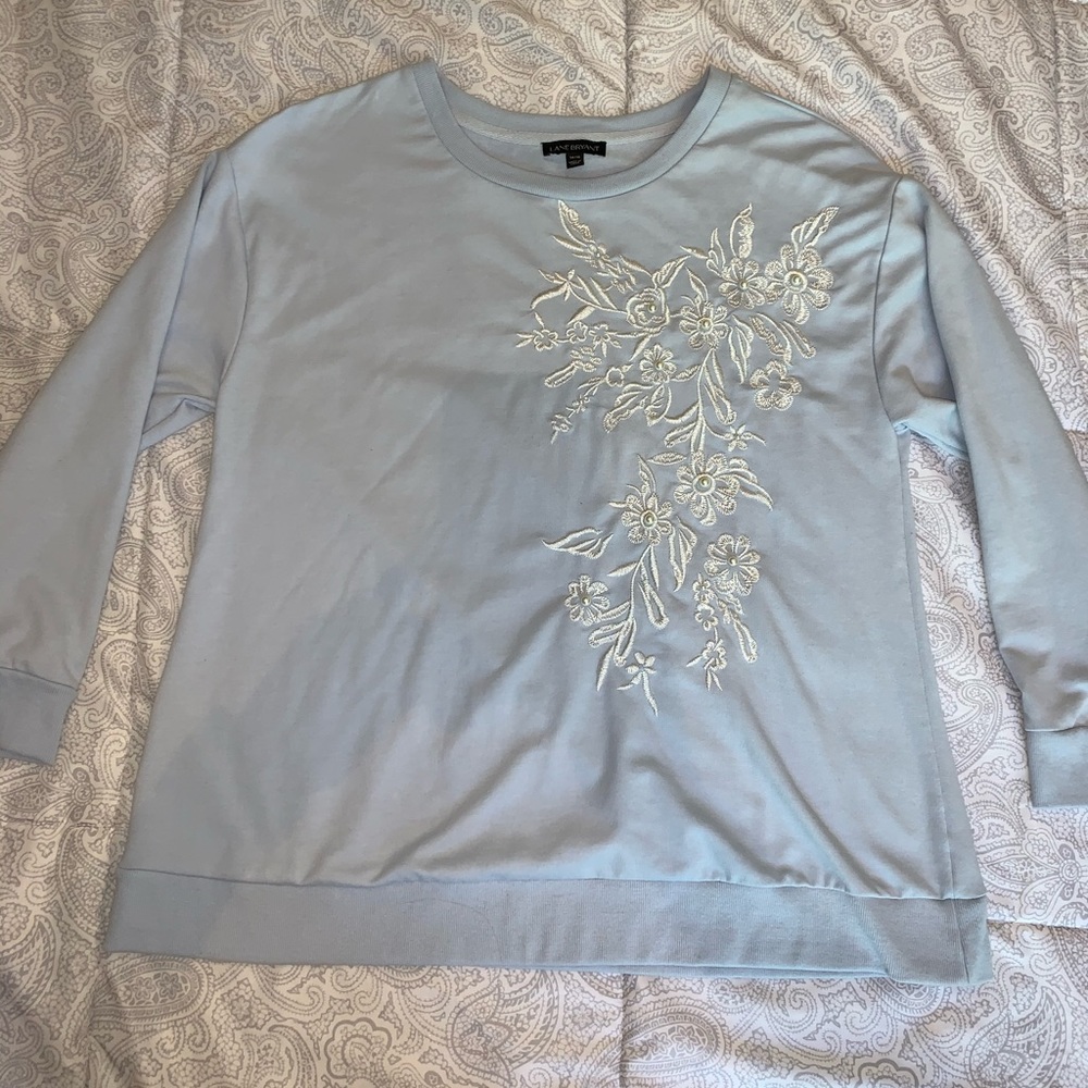Plus size crewneck sweater